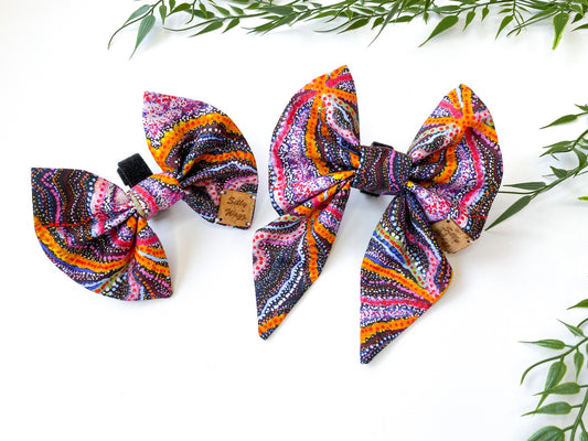 Waterfall Indigenous Bow Tie
